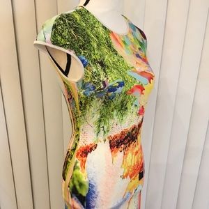 Clover Canyon ,Short ,colorful ,floral mini dress